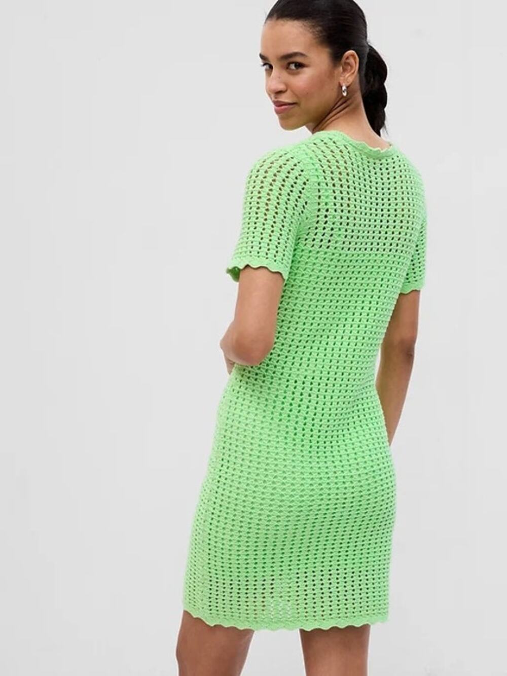 Gap Crochet Mini Dress
